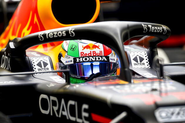 11 Sergio Perez MEX, Red Bull Racing , F1 Grand Prix of Mexico at Autodromo Hermanos Rodriguez on November 6, 2021 in Mexico City, Mexico Photo by HOCH ZWEI Mexico City Mexico
