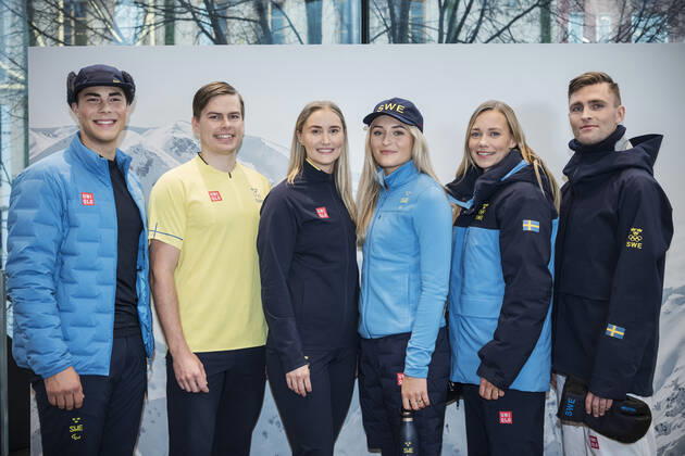 Peking 2022, Team Schweden, Einkleidung