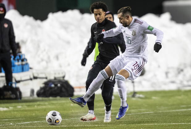 Football, World Cup Qualifier, Canada - Mexico