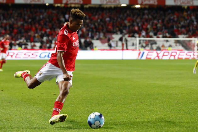 SL Benfica V Pacos Ferreira FC - Taca De Portugal SL Benfica™s midfielder Gerson in action during the match for Taca de Portugal between SL Benfica and Pacos de Ferreira, at Estadio da Luz, Lisboa, Portugal, 19, November, 2021 Lisbon Portugal  Copyright: xJoaoxRicox rico-slbenfic211119_np9zb