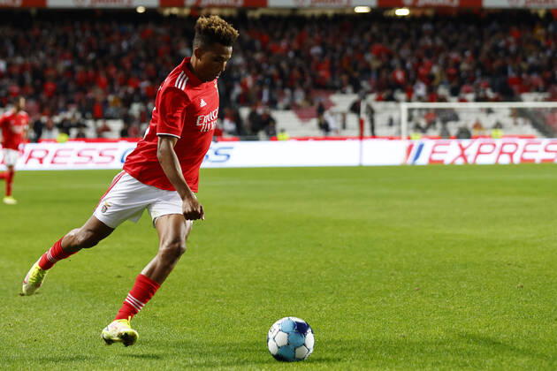 SL Benfica V Pacos Ferreira FC - Taca De Portugal SL Benfica™s midfielder Gerson in action during the match for Taca de Portugal between SL Benfica and Pacos de Ferreira, at Estadio da Luz, Lisboa, Portugal, 19, November, 2021 Lisbon Portugal  Copyright: xJoaoxRicox rico-slbenfic211119_npkZd