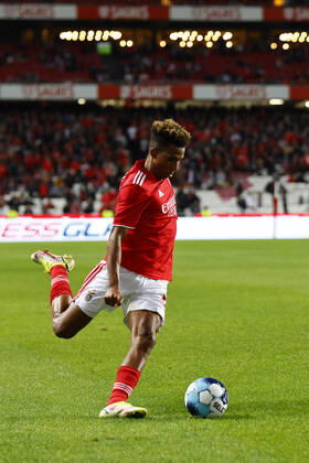 SL Benfica V Pacos Ferreira FC - Taca De Portugal SL Benfica™s midfielder Gerson in action during the match for Taca de Portugal between SL Benfica and Pacos de Ferreira, at Estadio da Luz, Lisboa, Portugal, 19, November, 2021 Lisbon Portugal  Copyright: xJoaoxRicox rico-slbenfic211119_npecj