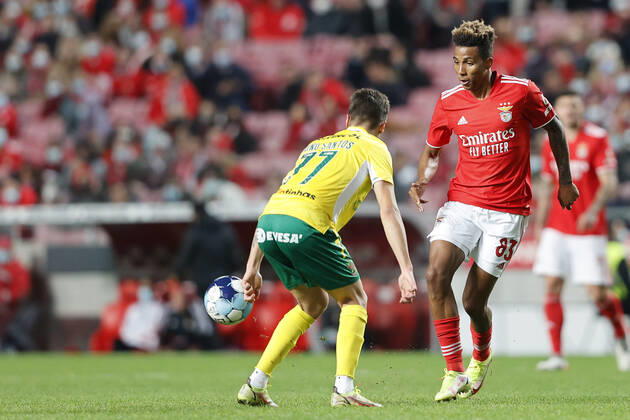 SL Benfica V Pacos Ferreira FC - Taca De Portugal SL Benfica™s midfielder Gerson in action during the match for Taca de Portugal between SL Benfica and Pacos de Ferreira, at Estadio da Luz, Lisboa, Portugal, 19, November, 2021 Lisbon Portugal  Copyright: xJoaoxRicox rico-slbenfic211119_npaXC