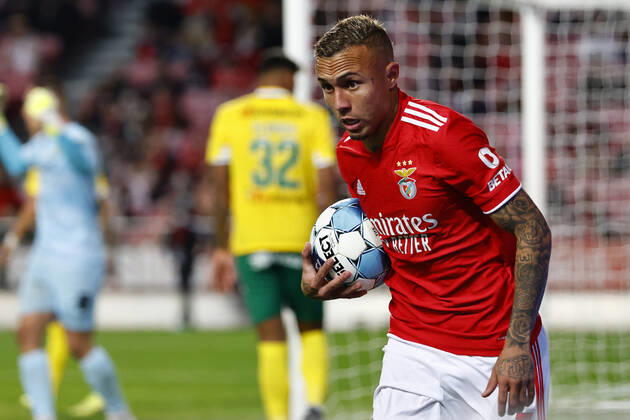 SL Benfica V Pacos Ferreira FC - Taca De Portugal Everton during the match for Taca de Portugal between SL Benfica and Pacos de Ferreira, at Estadio da Luz, Lisboa, Portugal, 19, November, 2021 Lisbon Portugal  Copyright: xJoaoxRicox rico-slbenfic211119_npIrF
