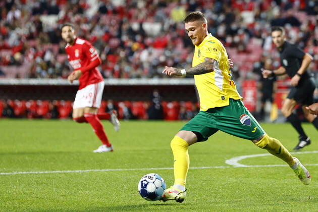 SL Benfica V Pacos Ferreira FC - Taca De Portugal Antunes in action during the match for Taca de Portugal between SL Benfica and Pacos de Ferreira, at Estadio da Luz, Lisboa, Portugal, 19, November, 2021 Lisbon Portugal  Copyright: xJoaoxRicox rico-slbenfic211119_npwC0