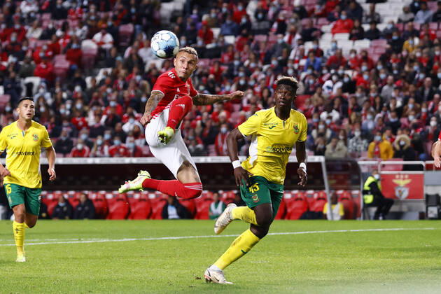 SL Benfica V Pacos Ferreira FC - Taca De Portugal Everton controls the ball during the match for Taca de Portugal between SL Benfica and Pacos de Ferreira, at Estadio da Luz, Lisboa, Portugal, 19, November, 2021 Lisbon Portugal  Copyright: xJoaoxRicox rico-slbenfic211119_npyYa