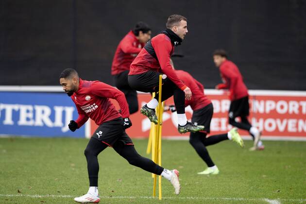Football, EL, PSV Eindhoven Training