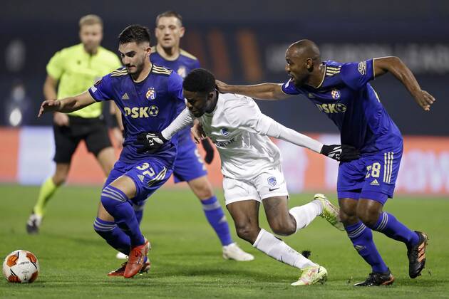 Football, EL, Dinamo Zagreb - KRC Genk