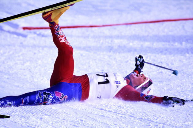 DAEHLIE Bjoern Team NOR Olympic Mens Cross-Country Skiing Champion over 10km and 15km Olympic Winter Games 1994 in Lillehammer on 17 02 1994 in Lillehammer