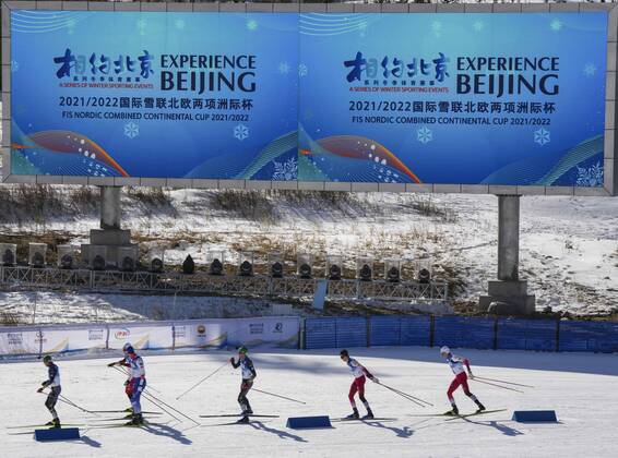 Peking 2022, Nordische Kombination, Testevent in Zhangjiakou