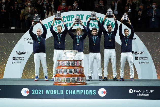 Ukraine-Konflikt, Tennisverband ITF schließt Russland und Belarus von Mannschaftswettbewerben aus - Archiv