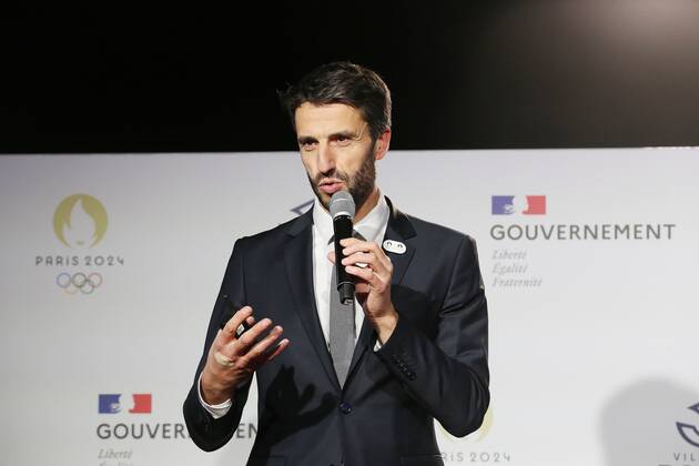Paris 2024, media event for the upcoming Summer Olympics.