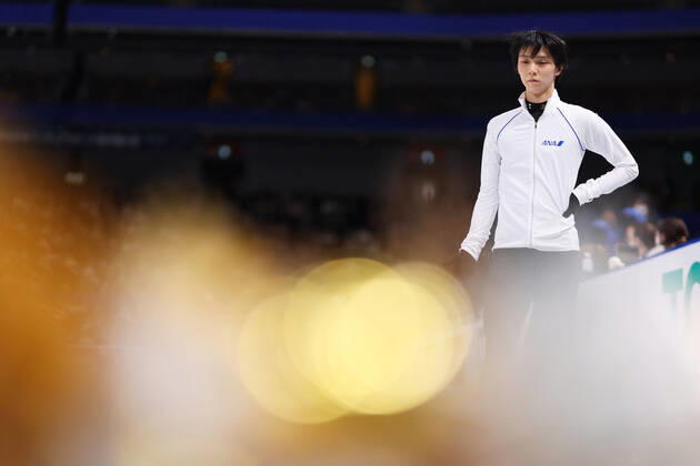 Yuzuru Hanyu, DECEMBER 25, 2021 - Figure skating, Eiskunstlauf : Japan Figure Skating Championships 2021 Men s practice at Saitama Super Arena in Saitama, Japan. Noxthirdxpartyxsales  (177353036)