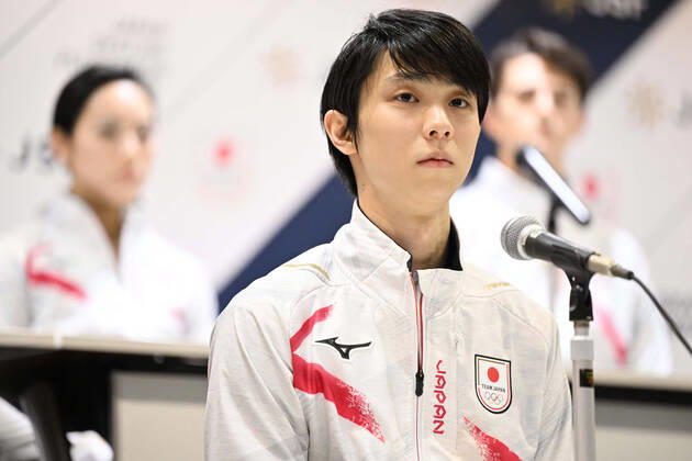 Yuzuru Hanyu, DECEMBER 26, 2021 - Figure skating, Eiskunstlauf : Japan Figure Skating Championships 2021Press Conference at Saitama Super Arena in Saitama, Japan. Noxthirdxpartyxsales  (177382874)