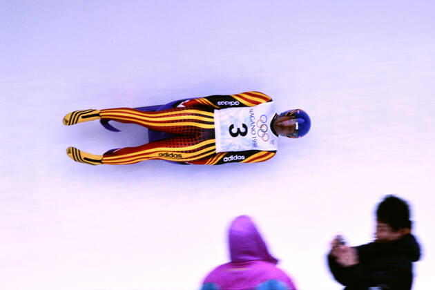 HACKL Georg Team GER Luge Olympic Champion Olympic Winter Games 1998 in Nagano Japan from 07 22 02 1998 on 9 02 1998 in Nagano