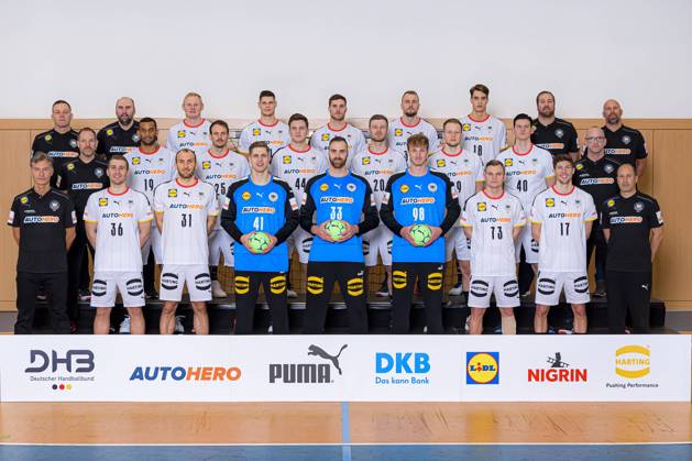 Handball, EM 2022, Präsentation Kader Deutsche Nationalmannschaft