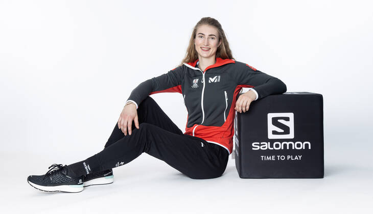 OLYMPICS - OEOC, equipping Beijing 2022 VIENNA,AUSTRIA,25.JAN.2022 - OLYMPICS - OEOC, equipping Winter Olympic Games, Olympische Spiele, Olympia, OS Beijing 2022. Image shows Madeleine Egle (AUT).  GEPAxpictures xHaraldxSteiner