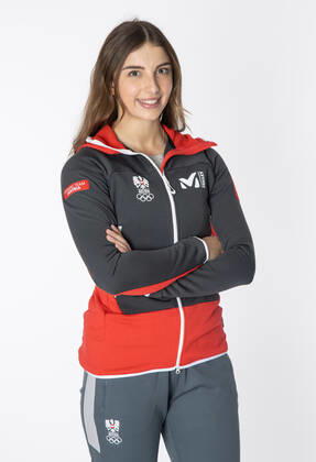 OLYMPICS - OEOC, equipping Beijing 2022 VIENNA,AUSTRIA,25.JAN.2022 - OLYMPICS - OEOC, equipping Winter Olympic Games, Olympische Spiele, Olympia, OS Beijing 2022. Image shows Hannah Prock (AUT).  GEPAxpictures xHaraldxSteiner