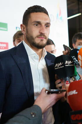 January 31, 2022, Madrid, Spain: Koke Resurreccion seen during the celebration of the VI Gala of the Sports Journalists in Madrid..The mayor of Madrid, Jose Luis Martinez-Almeida, was one of the award winners of the Madrid Sports Press Association (APDM), which presented its annual awards at the gala. The awards are intended to recognize the contribution made in favor of during 2021 by all the agents involved in this activity: athletes, companies, entities, clubs and journalists. Madrid Spain - ZUMAs197 0149512584st Copyright: xAtilanoxGarciax