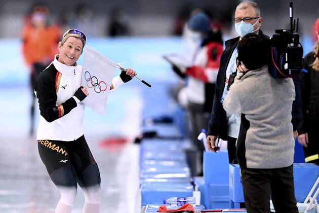 PECHSTEIN Claudia Team GER 3000m women on Saturday 05 02 2022 in Beijing Olympic Winter Games 2022 in Beijing China