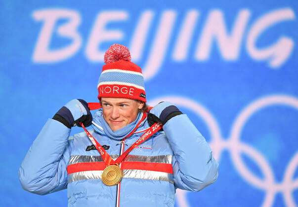 BEIJING 2022, Langlauf, Freistil Sprint Männer, Siegerehrung