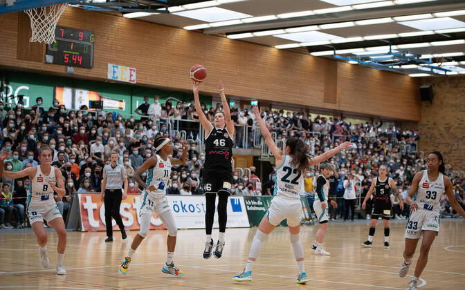 Basketball, Women, DBBL, Playoffs, Eisvögel Freiburg - Rheinland Lions