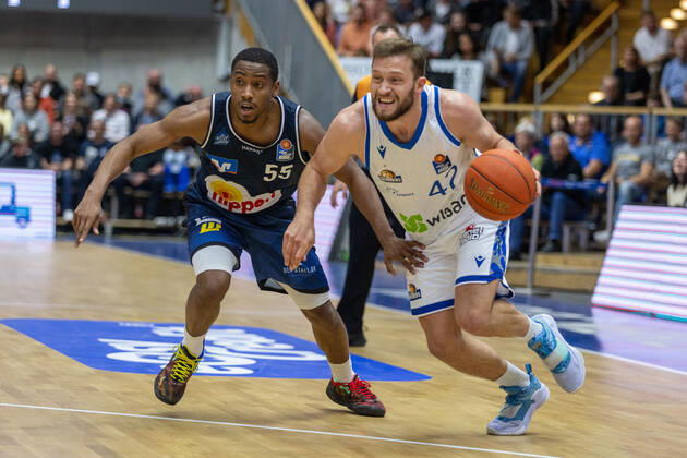 Basketball, BBL, HAKRO Merlins Crailsheim - Fraport Skyliners