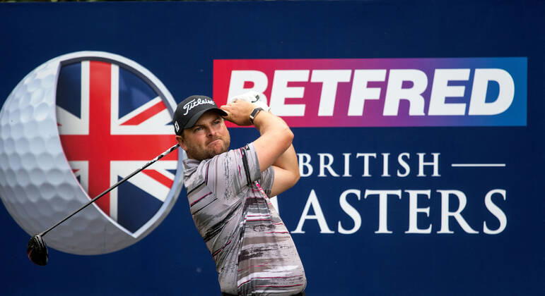 Mandatory Credit: Photo by Sandra Mailer Shutterstock (12917355e) Jordan Smith (ENG) in action at the British Masters Betfred British Masters, Round 1, Golf, The Belfry, Sutton Coldfield, Birmingham, UK - 05 May 2022 Hosted by Danny Willett Betfred British Masters, Round 1, Golf, The Belfry, Sutton Coldfield, Birmingham, UK - 05 May 2022 Copyright: xSandraxMailer Shutterstockx 12917355e