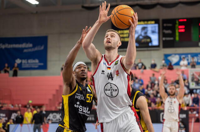 Basketball, 2. BL, ProA, Tigers Tübingen - Bayer Giants Leverkusen