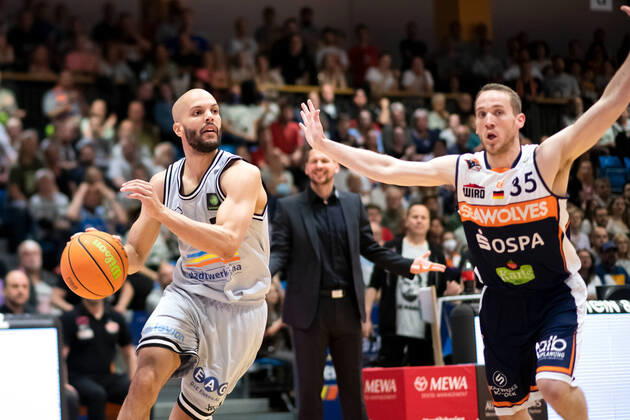 Basketball, 2. BL, Pro A, Medipolis SC Jena - Rostock Seawolves