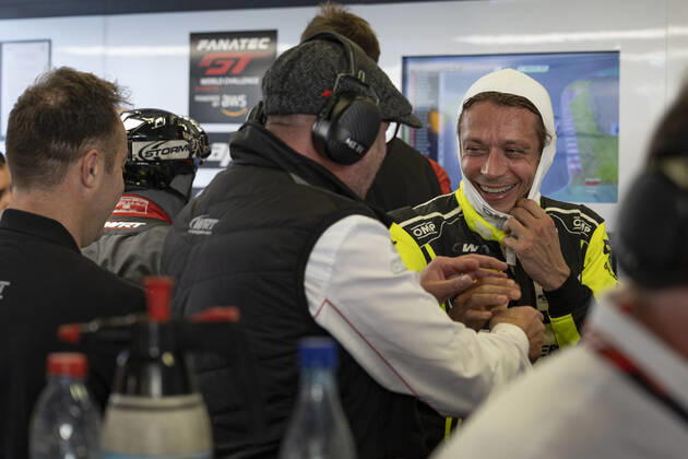 Sport Bilder des Tages Rossi Valentino (ita), Team WRT, Audi R8 LMS evo II GT3, portrait during the 2nd round of the 2022 GT World Challenge Europe Sprint Cup, from May 13 to 15 on the Circuit de Nevers Magny-Cours in Magny-Cours, France - AUTO - 2022 FANATEC GT WORLD CHALLENGE EUROPE SPRINT CUP - MAGNY-COURS DPPI Panoramic 04221001_3MDM0713