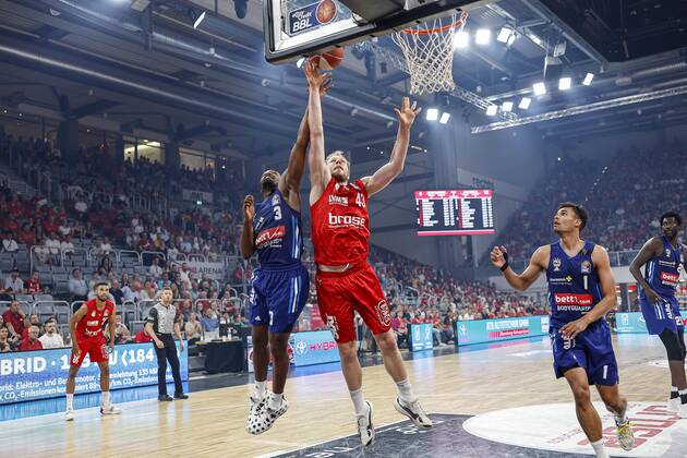 Basketball, BBL, Brose Bamberg - ALBA Berlin