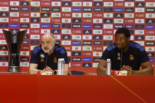 Basketball, Euroleague, Anadolu Efes - Real Madrid, Press conference