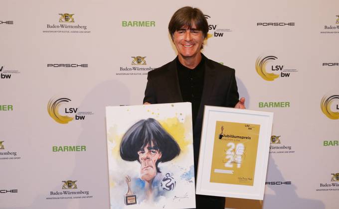Fußball, LSV Baden-Württemberg Trainerpreis, Jubiläumspreis für Joachim Löw