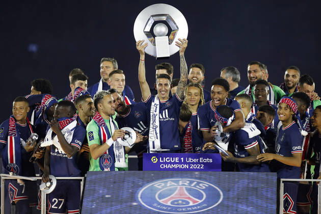 Trophee Championnat de France 2022 FOOTBALL : Paris St Germain Vs FC Metz - Ligue 1 - 21 05 2022 MichaelBaucher Panoramic 
