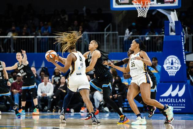 Basketball, Women, WNBA, Chicago Sky - Indiana Fever