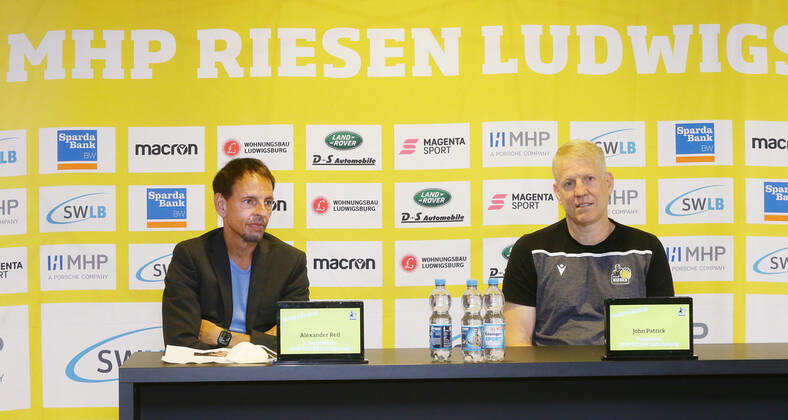 Basketball, BBL, MHP Riesen Ludwigsburg Press Conference