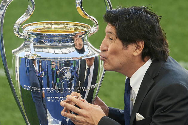 Liverpool FC Training Session And press conference, PK, Pressekonferenz - UEFA Champions League Final 2021 22 Ivan Zamorano at Stade de France on May 27, 2022 in Paris, France. Liverpool will face Real Madrid in the UEFA Champions League final on May 28, 2022. Paris France Copyright: xJosexBretonx originalFilename:breton-liverpoo220527_npkCU