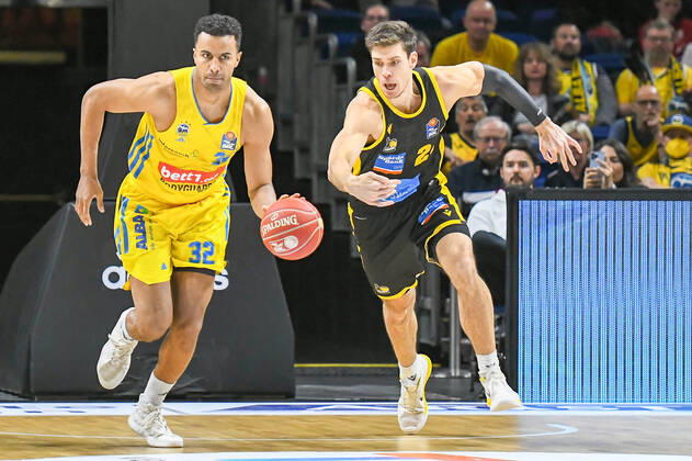Basketball, BBL, Play-off semi-final, Alba Berlin - MHP Riesen Ludwigsburg