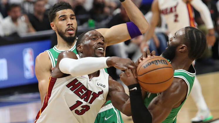 Basketball, NBA, Playoffs, Miami Heat - Boston Celtics