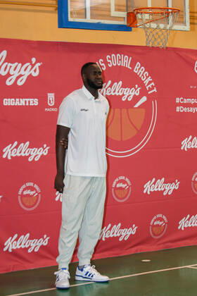 June 2, 2022, MADRID, MADRID, SPAIN: Usman Garuba, basketball player of Houston Rockets during the presentation of the Campus Social Basket Kellogg s, on June 02, 2022, in Madrid, Spain. MADRID SPAIN - ZUMAa181 0160509481st Copyright: xIrinaxR.xHipolitox