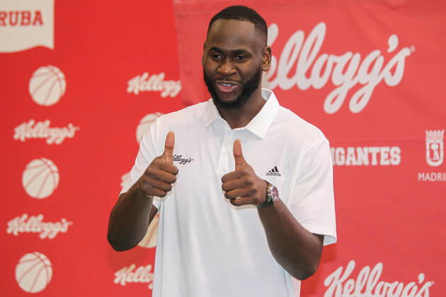 June 2, 2022, MADRID, MADRID, SPAIN: Usman Garuba, basketball player of Houston Rockets during the presentation of the Campus Social Basket Kellogg s, on June 02, 2022, in Madrid, Spain. MADRID SPAIN - ZUMAa181 0160509537st Copyright: xIrinaxR.xHipolitox