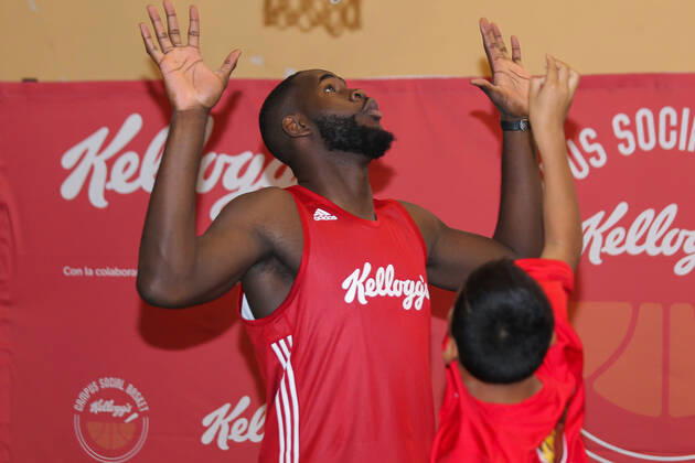 June 2, 2022, MADRID, MADRID, SPAIN: Usman Garuba, basketball player of Houston Rockets during the presentation of the Campus Social Basket Kellogg s, on June 02, 2022, in Madrid, Spain. MADRID SPAIN - ZUMAa181 0160509567st Copyright: xIrinaxR.xHipolitox