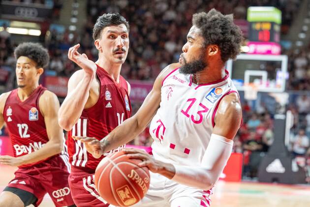 Basketball, BBL, Play-off semi-final, FC Bayern München - Telekom Baskets Bonn