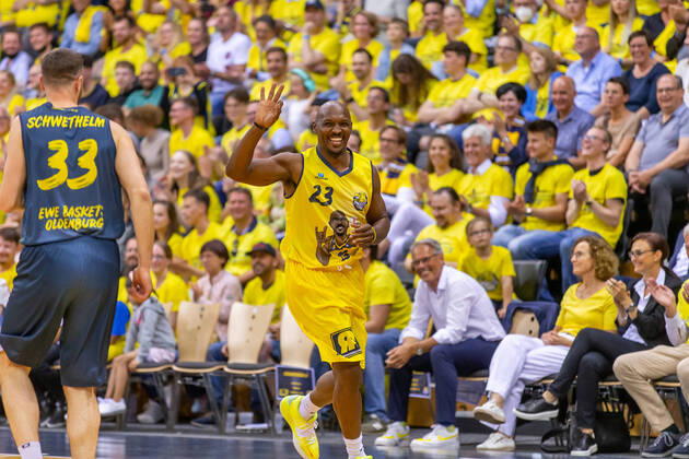 Basketball, EWE Baskets Oldenburg, Farewell party for Rickey Paulding