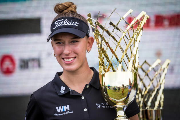 Golf, Amundi Czech Ladies Challenge in Prague, winner Chiara Noja