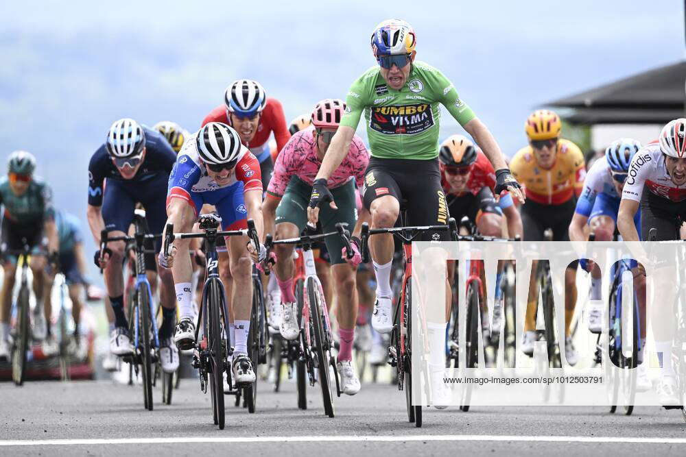 chastreix sancy france june  gaudu david fra  groupama fdj van