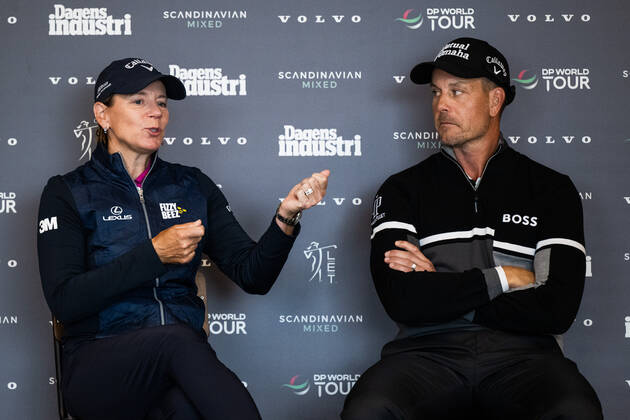 Golf, Scandinavian Mixed in Halmstad, Press Conference