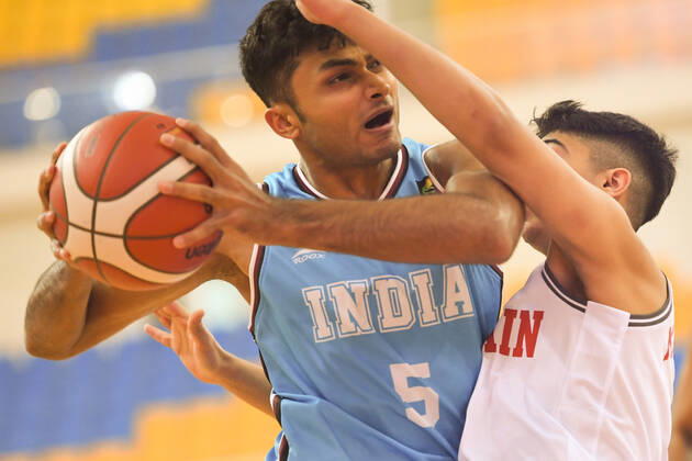Basketball, Asia Under-16 Championship, India - Bahrain