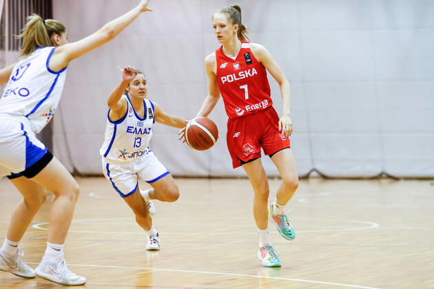 Basketball, International match, U20 Women, Poland - Greece